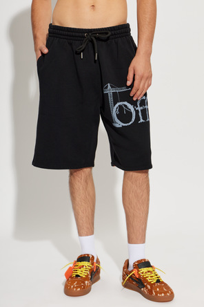Off-White Szorty dresowe z nadrukiem