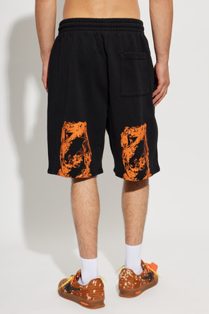 Off-White Szorty dresowe z nadrukiem