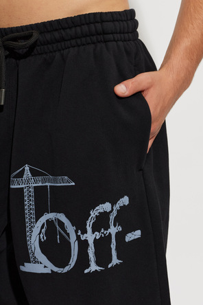 Off-White Szorty dresowe z nadrukiem