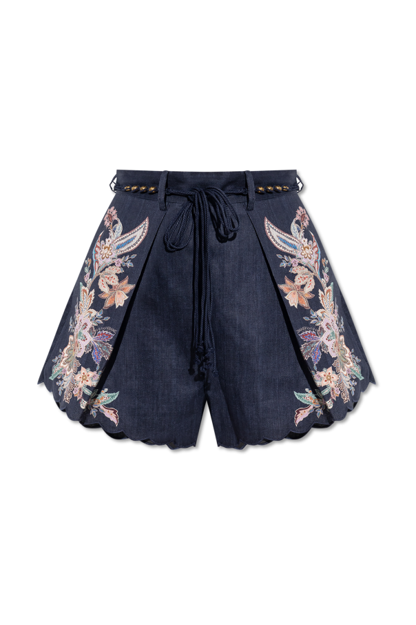 Shorts with decorative print, zdjęcie 1 Shorts with decorative print od Zimmermann