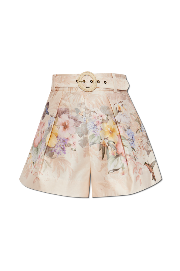 Floral print shorts, zdjęcie 1 Floral print shorts od Zimmermann