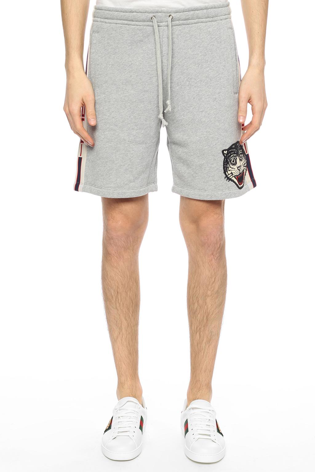 gucci fleece shorts
