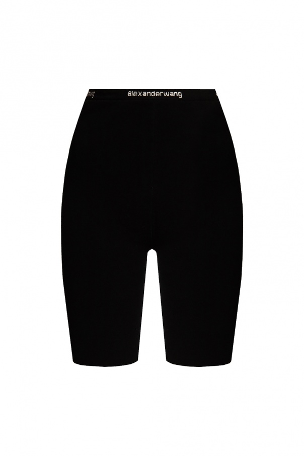 T by Alexander Wang Cropped leggings with logo