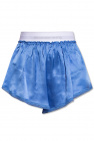 Missguided Plus Lang geschnittene Denim-Shorts in Blau