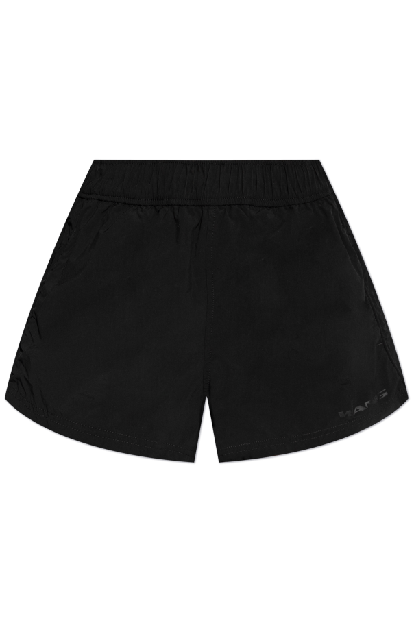 T by Alexander Wang Shorts con logo impreso