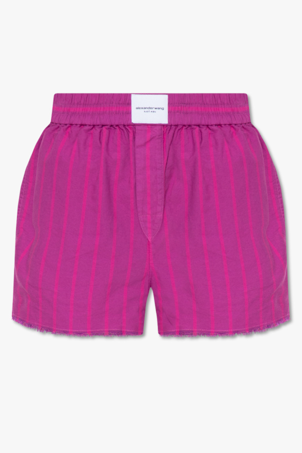 T by Alexander Wang Shorts THE with logo