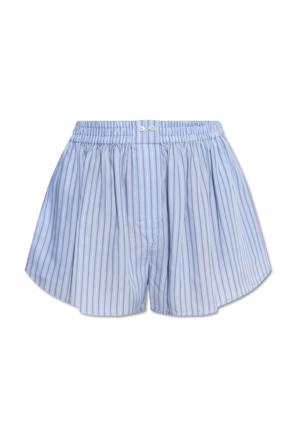 Striped pattern shorts od T by Alexander Wang