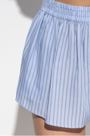 T by Alexander Wang Shorts mit Streifenmuster