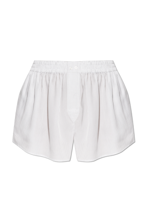 Striped pattern shorts