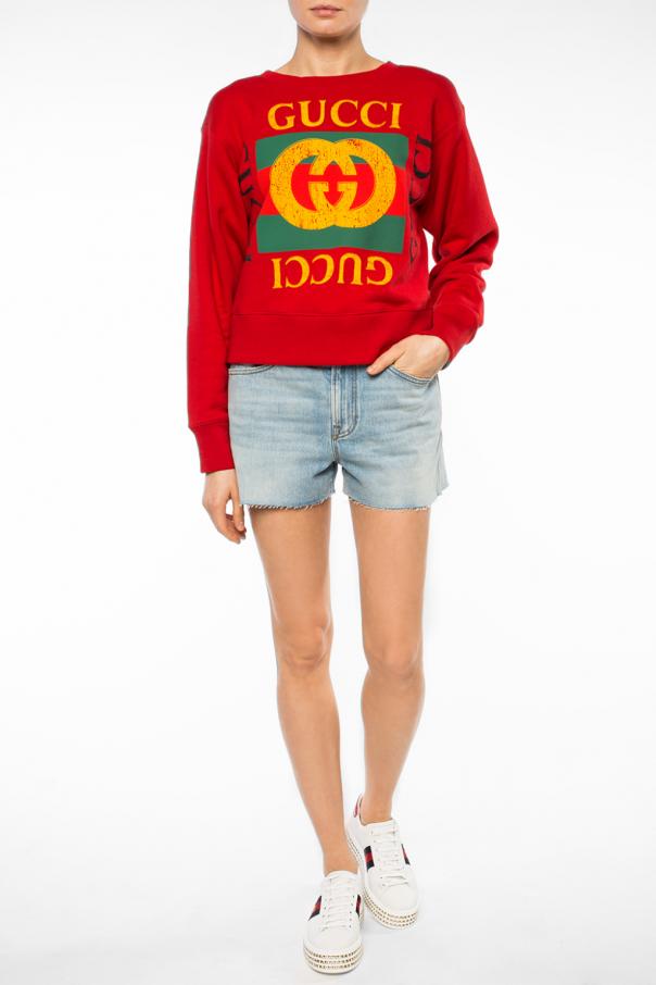 gucci shorts and shirt