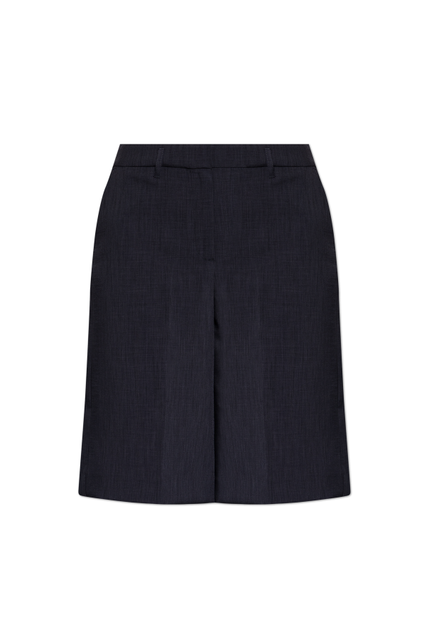 HERSKIND Pleated Bermuda shorts `Maxime`