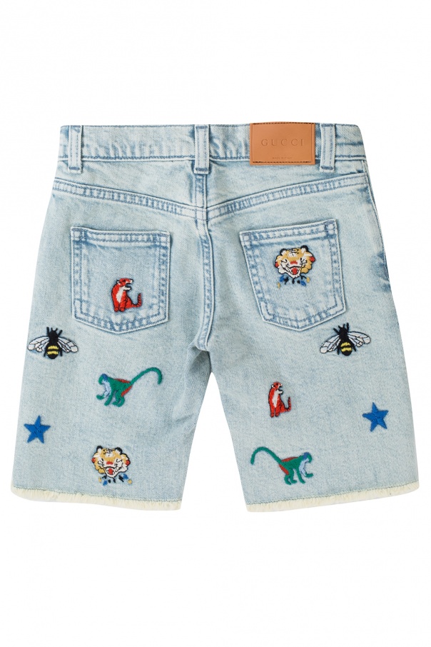 gucci short jeans