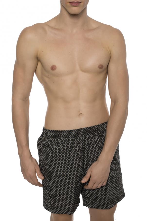 Alexander McQueen Drawstring swim shorts