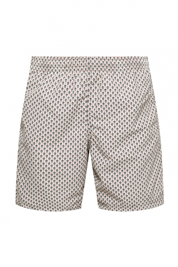 Alexander McQueen Skull motif swim shorts