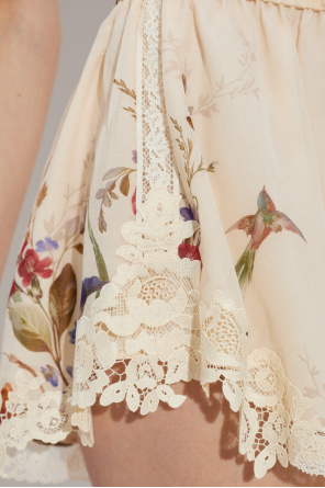 Zimmermann Floral motif shorts