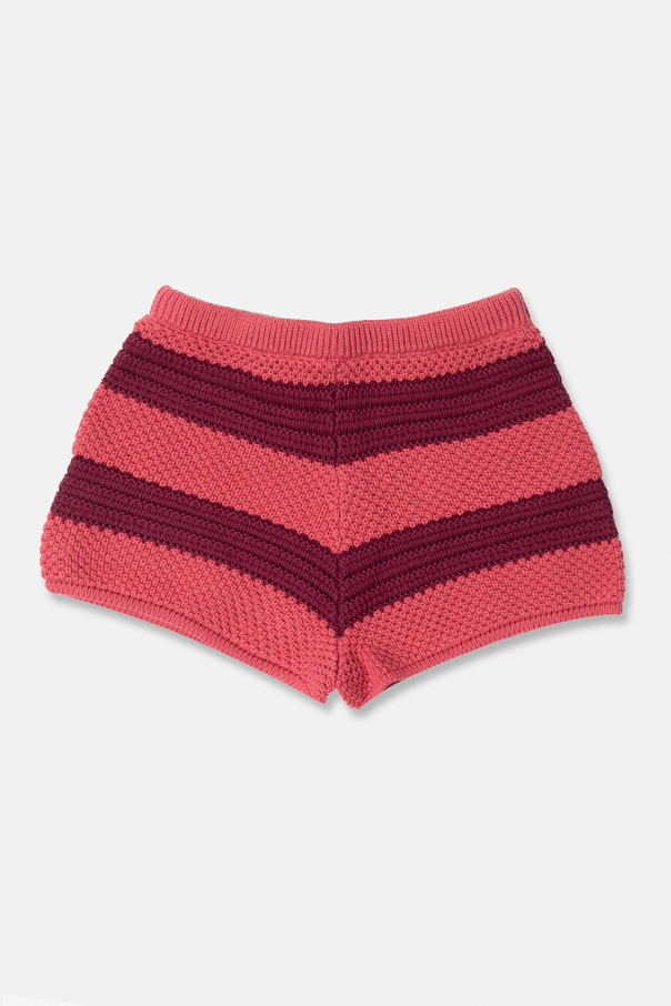 Zimmermann Kids Crochet Control shorts