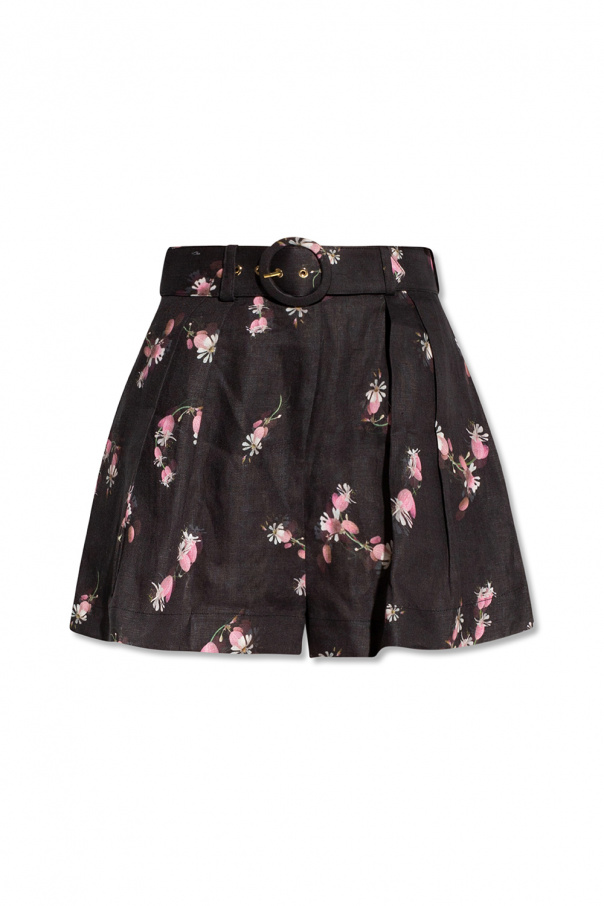 Zimmermann Mango Blue Printed Bermuda Shorts