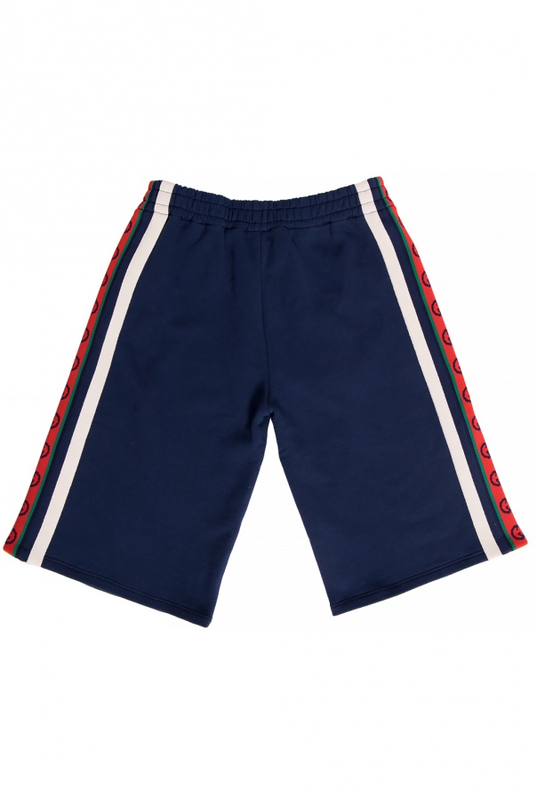 gucci tape shorts