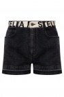Stella McCartney Denim shorts with logo