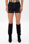 Stella McCartney Denim shorts with logo