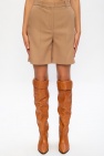 Stella McCartney Pleat-front shorts