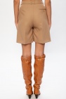 Stella McCartney Pleat-front shorts