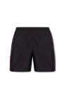 Alexander McQueen Logo swim shorts