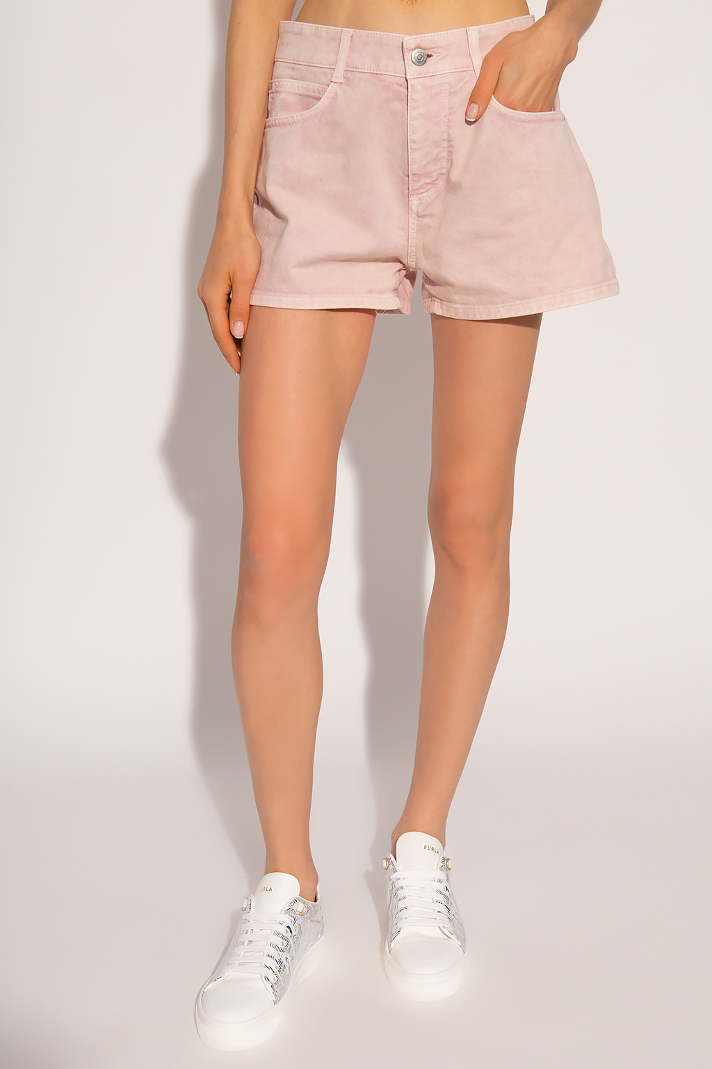 stella boots McCartney Denim shorts