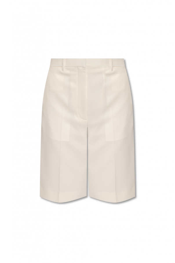 The Row ‘Trin’ pleat-front shorts