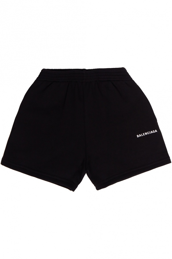 Balenciaga Kids Logo shorts