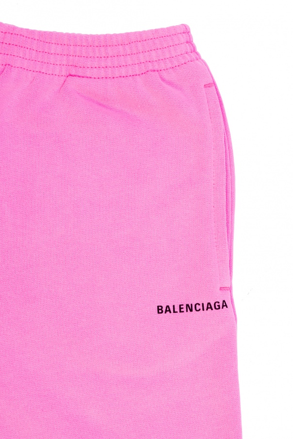 Balenciaga Kids Logo Market shorts