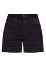 Saint Laurent Raw-trimmed shorts