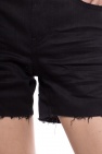 Saint Laurent Raw-trimmed shorts