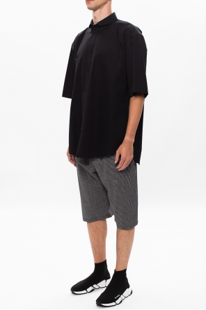 Szorty w kratę od Balenciaga