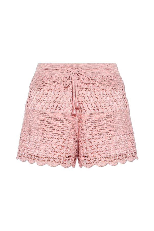 Shorts with a decorative weave od Zimmermann