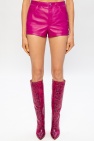 Saint Laurent Leather shorts