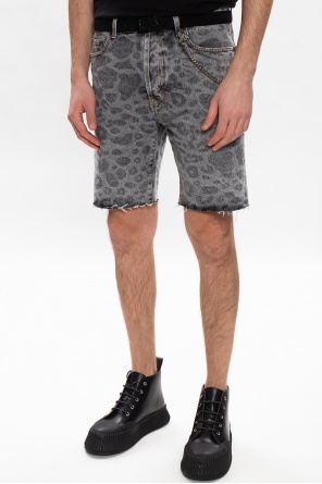 Saint Laurent Shorts with animal motif