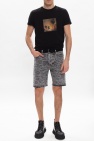 Saint Laurent Shorts with animal motif