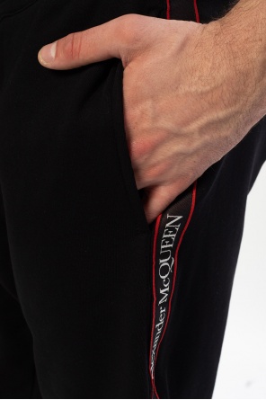 Alexander McQueen Sweat shorts with logo