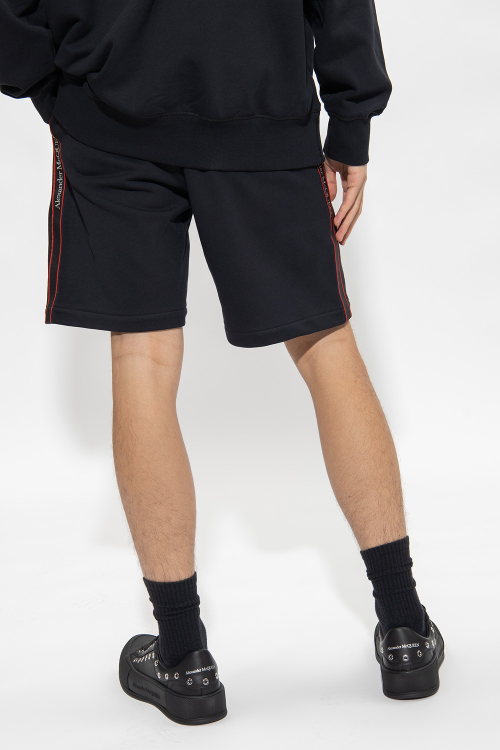 Alexander McQueen Cotton shorts