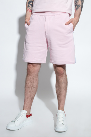 Alexander McQueen Shorts with side stripes