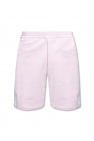 Alexander McQueen Shorts with side stripes