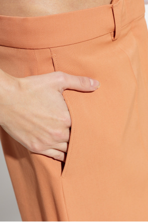 Stella McCartney Wool pleated shorts