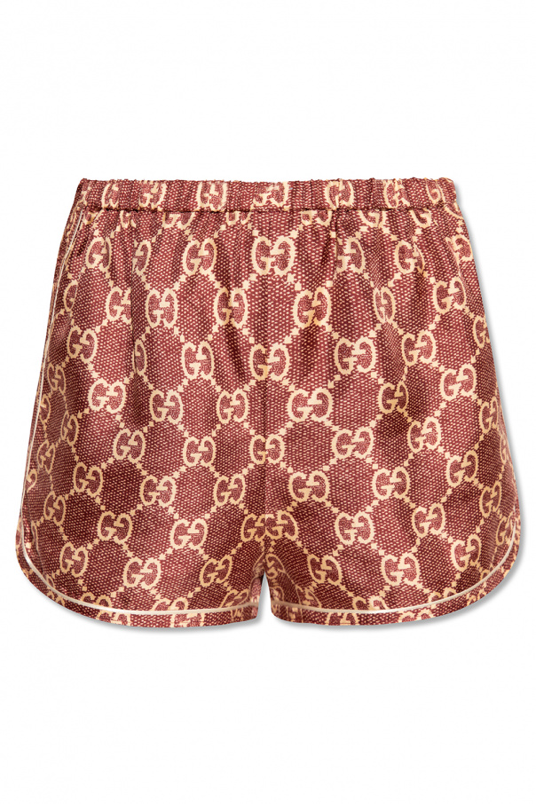 gucci Marmont Silk shorts