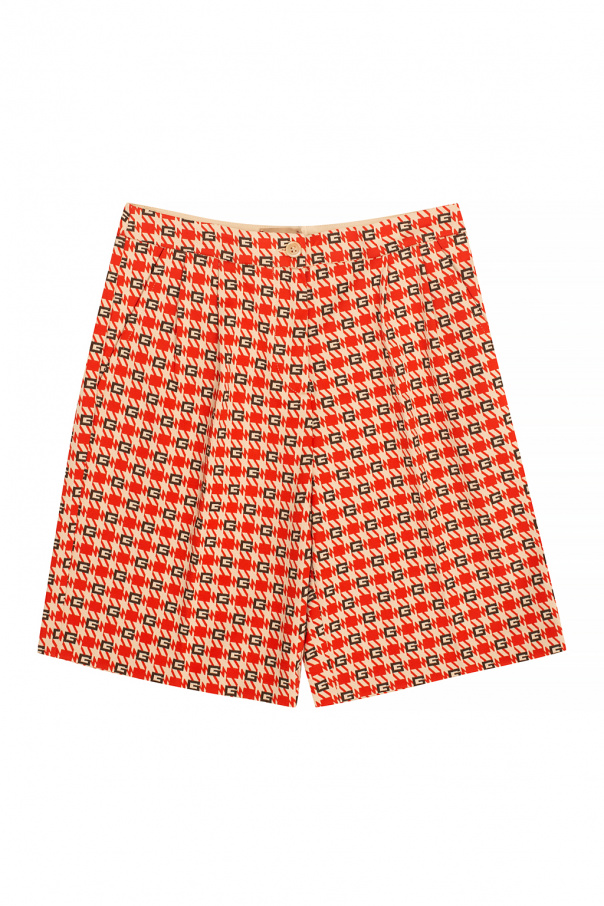 gucci cotton Kids Patterned shorts