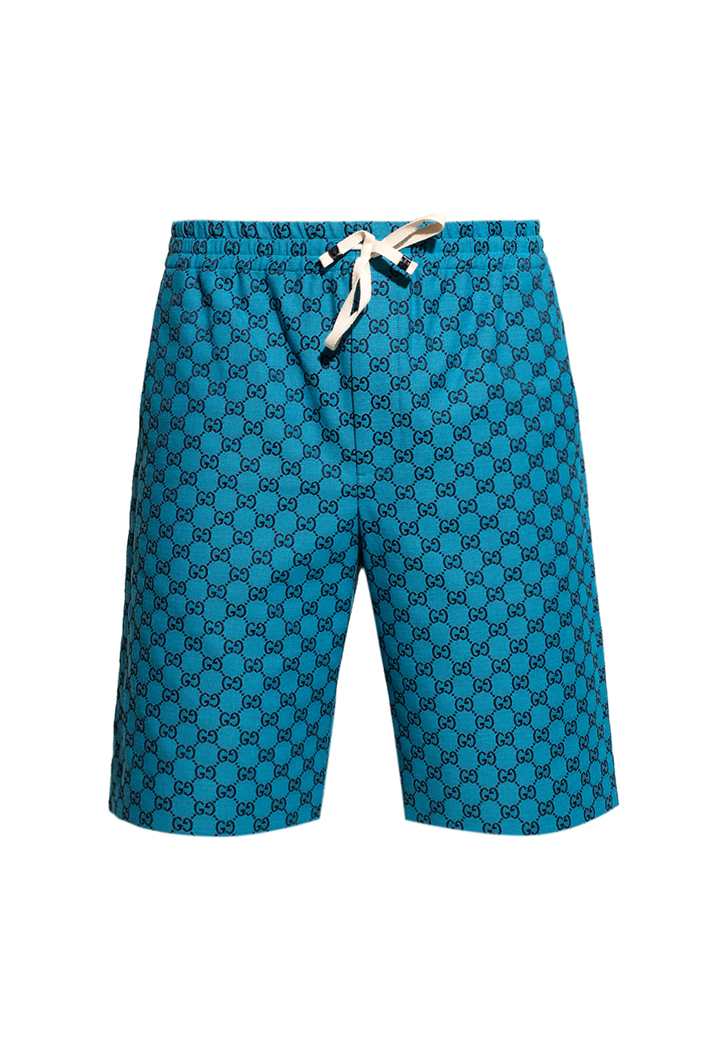 Louis Vuitton Blue & Multicolor-monogram Swim Shorts UK M