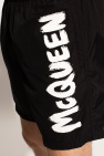 Alexander McQueen Swim shorts with logo