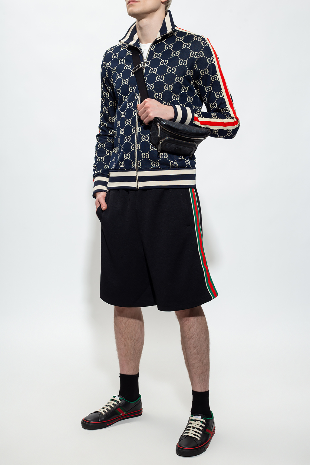 Gucci Side-stripe shorts