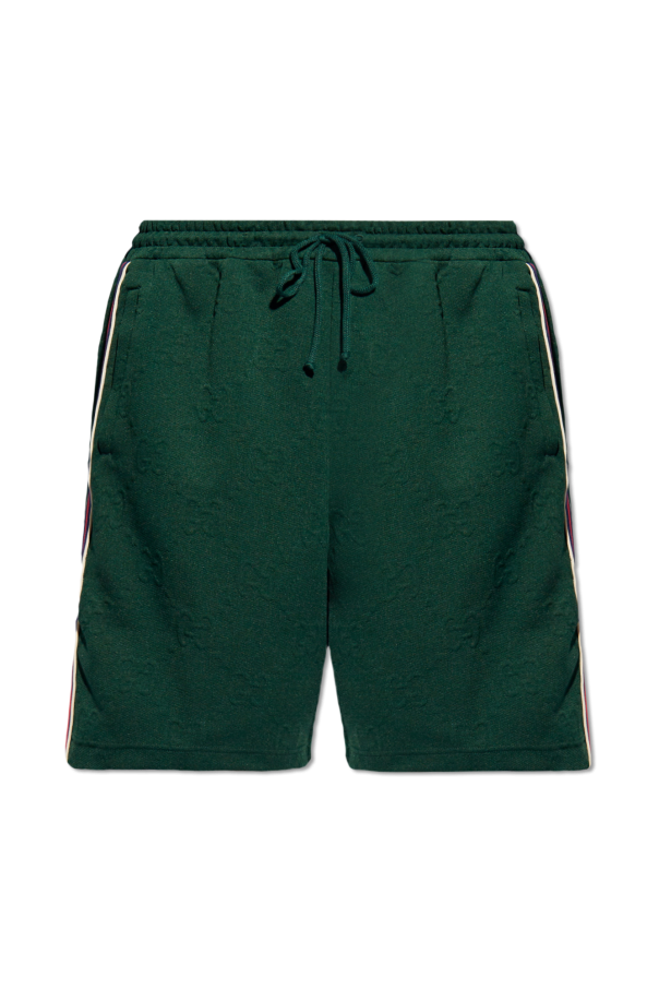 Shorts with ‘Web’ stipe od Gucci
