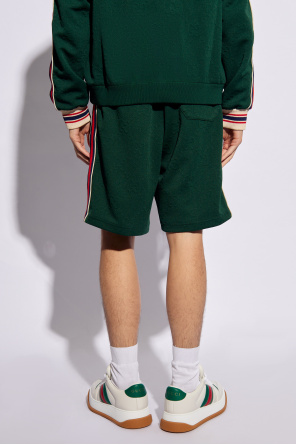 Gucci Shorts with ‘Web’ stipe